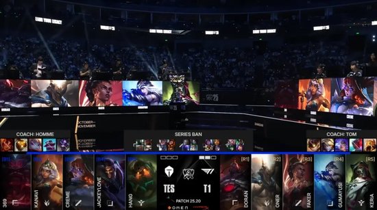 保底四强仍在延续！T1成功横扫TES进入S14全球总决赛半决赛